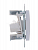 Розетка компьютерная 2-м СП Karina RJ45 механизм бел. LEZARD 707-0288-141