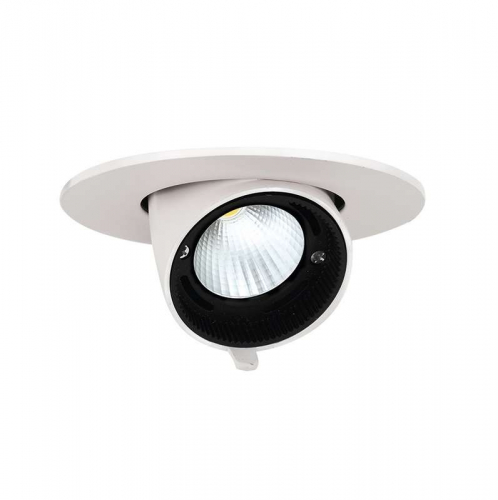 Светильник светодиодный PLED DL4 WH Downlight 18Вт 4000К IP40 24град. ДВО встраив. поворотн. Pro+ JazzWay 5021884 Светильник светодиодный PLED DL4 WH Downlight 18Вт 4000К IP40 24град. ДВО встраив. поворотн. Pro+ JazzWay 5021884