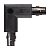 Аксессуар к шинопроводу трехфазному 3P PTR CL-BL OUT коннектор внешний Pro+ черн. JazzWay 5063112