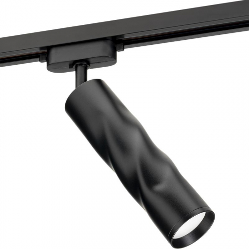 Светильник трековый поворотный ARTLINE 55х55х200 GU10 230В алюм. 2.6кв.м черн Ritter 59932 0 фото 4