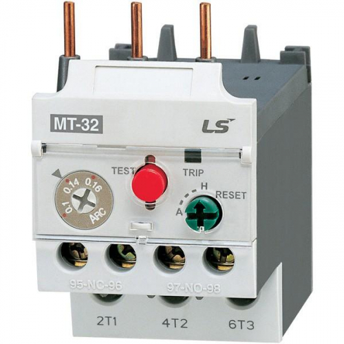 Реле защиты от перегрузки Metasol MT-32 1.3А 1~1.6 3K SCREW LS Electric 1298000600 Реле защиты от перегрузки Metasol MT-32 1.3А 1~1.6 3K SCREW LS Electric 1298000600