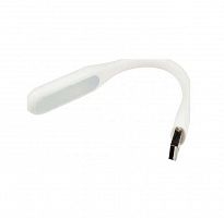 Фонарь-светильник переносной TLD-541 White 6LED прорезин. ЗУ USB картон бел. Uniel UL-00000253