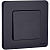 Переключатель 1-кл. Inspiria 10А IP20 250В 10AX механизм антрацит IEK 673653