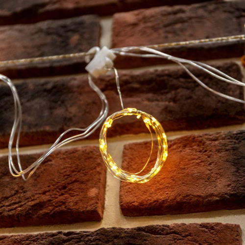 Гирлянда светодиодная "Роса "Светодиодный дождь" 6х3м LED тепл. бел. 24Вт IP20 USB+пульт управления Neon-Night 315-996 фото 2