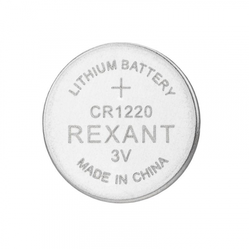 Элемент питания литиевый CR1220 3В (блист.5шт) Rexant 39-1102