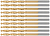 Сверло по металлу ПРОФИ/Profi 2.7х61мм с титан. покрытием (уп.10шт) Cutop 52-430