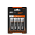 Элемент питания алкалиновый AA/LR6 1.5В Ultra Alkaline BL-4 (блист.4шт) JazzWay 5010772