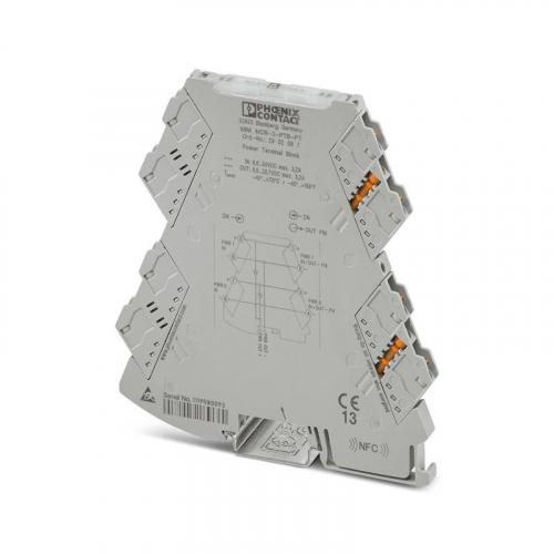 Модуль питания клеммный MINI MCR-2-PTB-PT Phoenix Contact 2902067 Модуль питания клеммный MINI MCR-2-PTB-PT Phoenix Contact 2902067