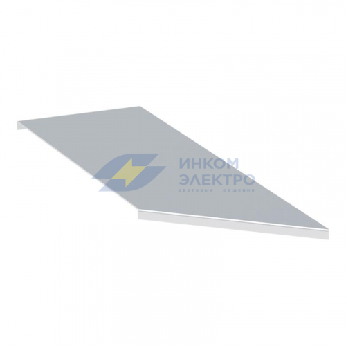 Крышка для переходника по ширине левостороннего лестничного 100х900х500 2мм усилен. HDZ EKF kwlltp100х900х500-2-HDZ
