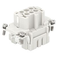 Розетка OptiLink HDC-HE-6-16-FS-(0.14-2.5) 500В КЭАЗ 352249
