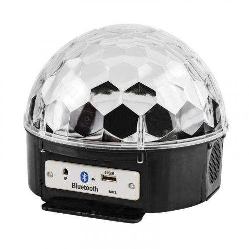 Лампа светодиодная "Диско-шар" 6Вт 6LED RGB 230В IP20 с пультом ДУ и Bluetooth Neon-Night 601-257 Лампа светодиодная "Диско-шар" 6Вт 6LED RGB 230В IP20 с пультом ДУ и Bluetooth Neon-Night 601-257