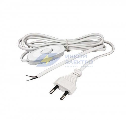 Шнур сетевой 1.8м с выкл. бел. без розетки 2.5A-220V REXANT 11-1115 фото 2 Шнур сетевой 1.8м с выкл. бел. без розетки 2.5A-220V REXANT 11-1115 фото 2