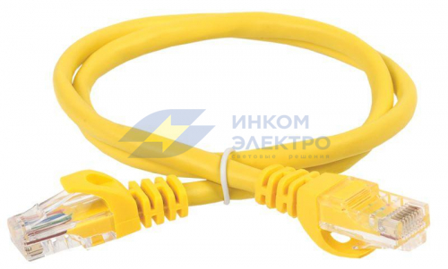 Патч-корд кат.5е UTP LSZH 2м желт. ITK PC05-C5EUL-2M