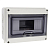 Бокс модульный накладной PDB/W 4008 GR (ЩРН-ПГ- 8) IP65 пластик. JazzWay 5072060