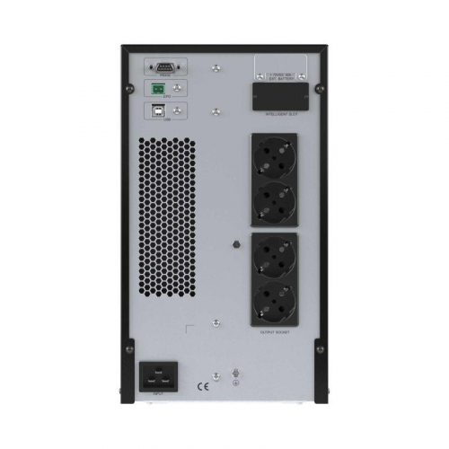 Источник бесперебойного питания Онлайн для Small Tower 2000 ВА/1800Вт 1/1 4xSchuko EPO USB RS-232 RJ45 6х7А.ч DKC SMALLT2A10S фото 4