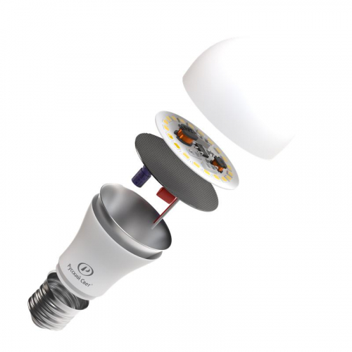 Лампа светодиодная RS LED A60 E27 15W 220-240V 15Вт грушевидная матовая 4000К нейтр. бел. E27 1500лм 220-240В Ra90 Русский Свет 15010345044 фото 2