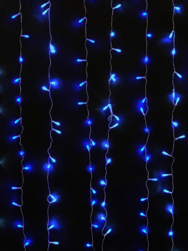 Гирлянда "Занавес" 500 LED 250х150см уличная соед. до 6 мод. син. SHLights 4690601041319 фото 2