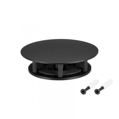 Крепление MOONLIGHT-BASE-ROUND-D25-S Black металл Arlight 046066 Крепление MOONLIGHT-BASE-ROUND-D25-S Black металл Arlight 046066