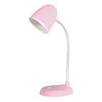 Светильник настольный TLI-228 PINK E27 60Вт механ. выкл. роз. Uniel UL-00003653