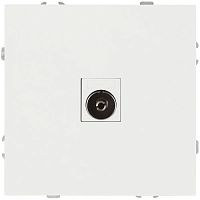 Розетка информационная 1-м СП Galaxy RJ45 16А IP20 250В бел. матов. Эра Б0070750