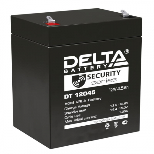 Аккумулятор ОПС 12В 4.5А.ч DT 12045 Delta 4614010040006 Аккумулятор ОПС 12В 4.5А.ч DT 12045 Delta 4614010040006