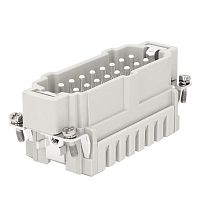 Вилка OptiLink HDC-HE-16-16-MS-(0.14-2.5) 500В КЭАЗ 352260