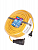 Удлинитель-шнур 1х50м 16А IP44 220В 3.5кВт ПВС 2х1.5 УХ16 Россия КОСМОС YSHKsm50m-1g(16A)S