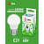 Лампа светодиодная GREEN LINE P45-6W-840-E27 GL 6Вт шар 4000К яркий свет бел. E27 Эра Б0067067