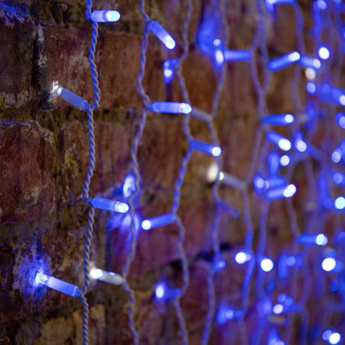 Гирлянда светодиодная "Светодиодный Дождь" 2х1.5м 300LED син. 23Вт 230В IP65 эффект мерцания провод бел. (нужен шнур питания 303-500-1) Neon-Night 235-223 Гирлянда светодиодная "Светодиодный Дождь" 2х1.5м 300LED син. 23Вт 230В IP65 эффект мерцания провод бел. (нужен шнур питания 303-500-1) Neon-Night 235-223