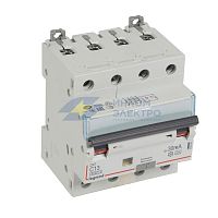Выключатель автоматический дифференциального тока 4п C 13А 30мА тип A 10кА DX3 Leg 411357