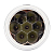 Фонарь аккумуляторный ручной AccuF2-L07-bk 7LED 2 режима: 100проц./25проц. аккум. 0.4А.ч выдвижная вилка индикатор зарядки черн. ФАZА 5000810