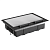 Люк MultiDesk MDK10 на 24мод. IP40 с монтажной коробкой для фальшпола SE MDK10124