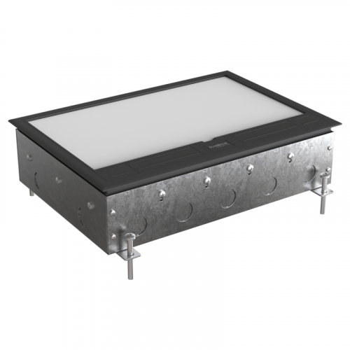 Люк MultiDesk MDK10 на 24мод. IP40 с монтажной коробкой для бетонных полов SE MDK10224 фото 8
