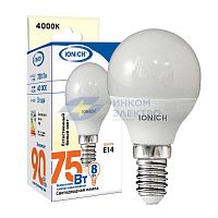 Лампа светодиодная ILED-SMD2835-P45-8-720-220-4-E14 (1317) IONICH 1548