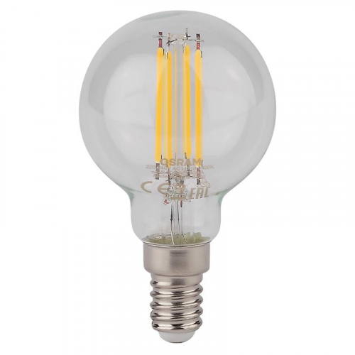 Лампа светодиодная филаментная LS CL P60D 5W/827 FIL E14 230В OSRAM 4058075230415 фото 2