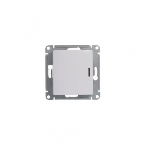 Переключатель проходной 1-кл. СП Glossa 10А IP20 (сх. 6а) 10AX с подсветкой механизм бел. SE GSL000163 Переключатель проходной 1-кл. СП Glossa 10А IP20 (сх. 6а) 10AX с подсветкой механизм бел. SE GSL000163