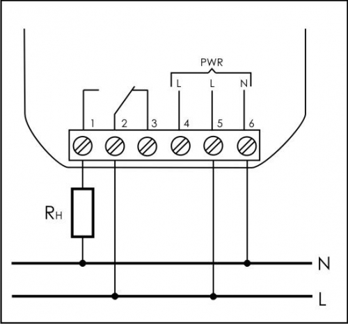 Реле промежуточное PK-1Z-230 (100-265 AC/DC 16А 1NO/NC для установки в монтажную коробку d60мм) F&F EA06.001.047 фото 2