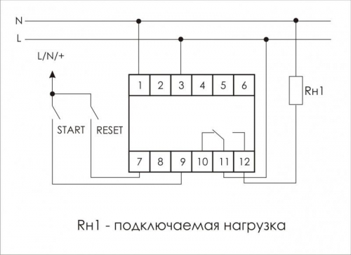 Реле времени PCS-516U 8А 12-264В AC/DC 1 перекл. IP20 многофункц. вход: START/RESET монтаж на DIN-рейке F&F EA02.001.014 фото 2 Реле времени PCS-516U 8А 12-264В AC/DC 1 перекл. IP20 многофункц. вход: START/RESET монтаж на DIN-рейке F&F EA02.001.014 фото 2