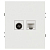 Розетка комбинированная СП Arktik RJ45 + TV 16А IP20 250В бел. Эра Б0070494