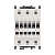 Контактор магнитный YON DSC080 80A 40кВт AC3 3P кат.220В AC YON DSC080-3C00A230