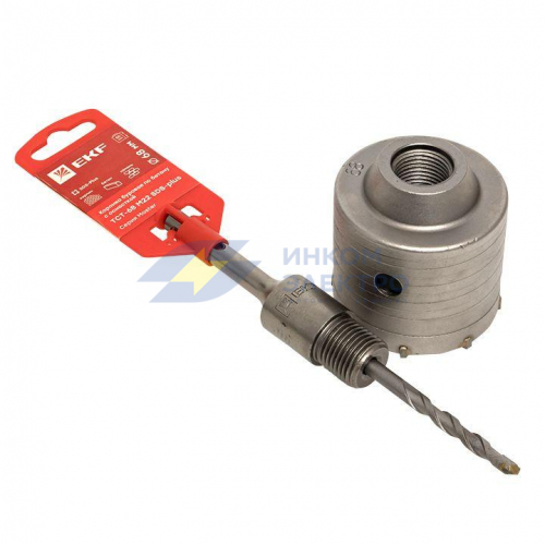 Коронка буровая по бетону с оснасткой TCT-68 М22 SDS-plus Master EKF tct-68-m22 фото 3 Коронка буровая по бетону с оснасткой TCT-68 М22 SDS-plus Master EKF tct-68-m22 фото 3