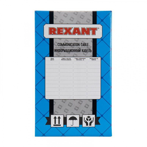 Кабель витая пара U/UTP кат.6 4х2х23AWG LSZH нг(А)-HF INDOOR SOLID медь оранж. (305м) (м) Rexant 01-0050 фото 5 Кабель витая пара U/UTP кат.6 4х2х23AWG LSZH нг(А)-HF INDOOR SOLID медь оранж. (305м) (м) Rexant 01-0050 фото 5