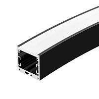 Профиль SL-ARC-3535-D1500-A90 BLACK (1180мм дуга 1 из 4) алюм. Arlight 025514