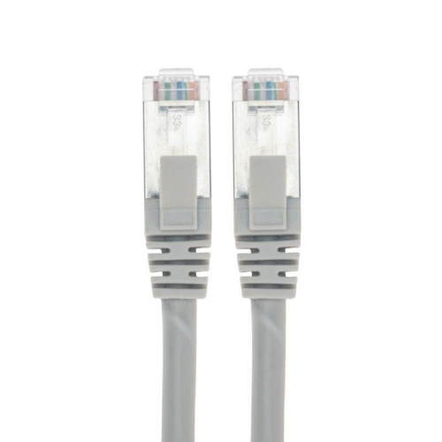 Патч-корд F/UTP кат.6 RJ45-RJ45 26AWG LSZH 3м сер. Rexant 02-0210-3 фото 2 Патч-корд F/UTP кат.6 RJ45-RJ45 26AWG LSZH 3м сер. Rexant 02-0210-3 фото 2