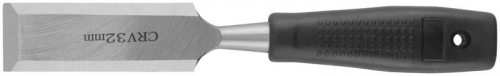 Стамеска CrV с пластиковой ручкой 32мм FIT 43132