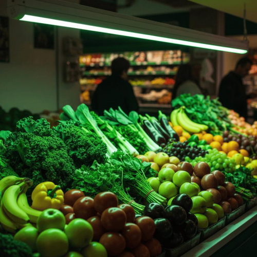 Лампа светодиодная PLED T8-1200 Food Green 18Вт G13 230В/50Гц CL/PL для подсветки овощей/фруктов/зелени Pro+ JazzWay 5006546 фото 7 Лампа светодиодная PLED T8-1200 Food Green 18Вт G13 230В/50Гц CL/PL для подсветки овощей/фруктов/зелени Pro+ JazzWay 5006546 фото 7