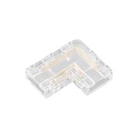 Коннектор угловой FIX-MONO-8mm-2pin-STS прозр. (уп.10шт) Arlight 047195