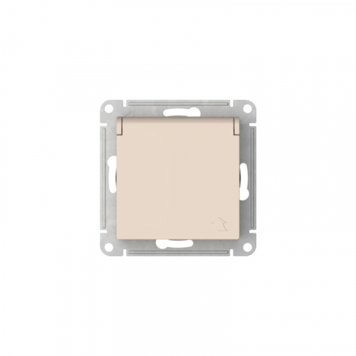 Розетка AtlasDesign 16А IP20 с заземл. защ. шторки с крышкой быстрозажим. клем. механизм беж. SE ATN000246S фото 7