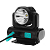 Фонарь налобный LED53401 аккум. 3.7В COB+LED 3.5Вт 4 реж. Type-C бокс черн. Camelion 15749