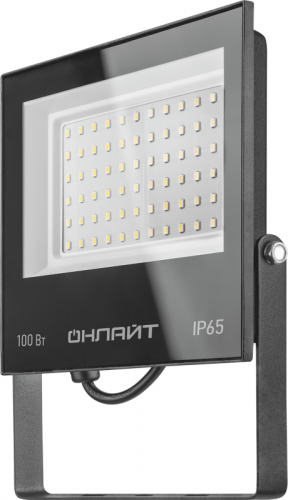 Прожектор светодиодный 90 500 OFL-03-100-6.5K-BL-IP65-LED 100Вт 6500K IP65 8000лм черн. ОНЛАЙТ 90500 Прожектор светодиодный 90 500 OFL-03-100-6.5K-BL-IP65-LED 100Вт 6500K IP65 8000лм черн. ОНЛАЙТ 90500